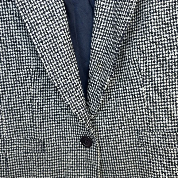 Classic Vintage Pendleton Houndstooth Blazer Size 14 (Runs Small) - Picture 10 of 14
